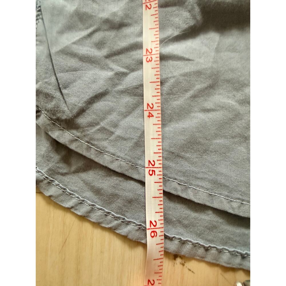 James Perse Women’s Three-Quarter Sleeve Button-Up Shirt Sz. 3-Slate, NWT - Picture 11 of 14